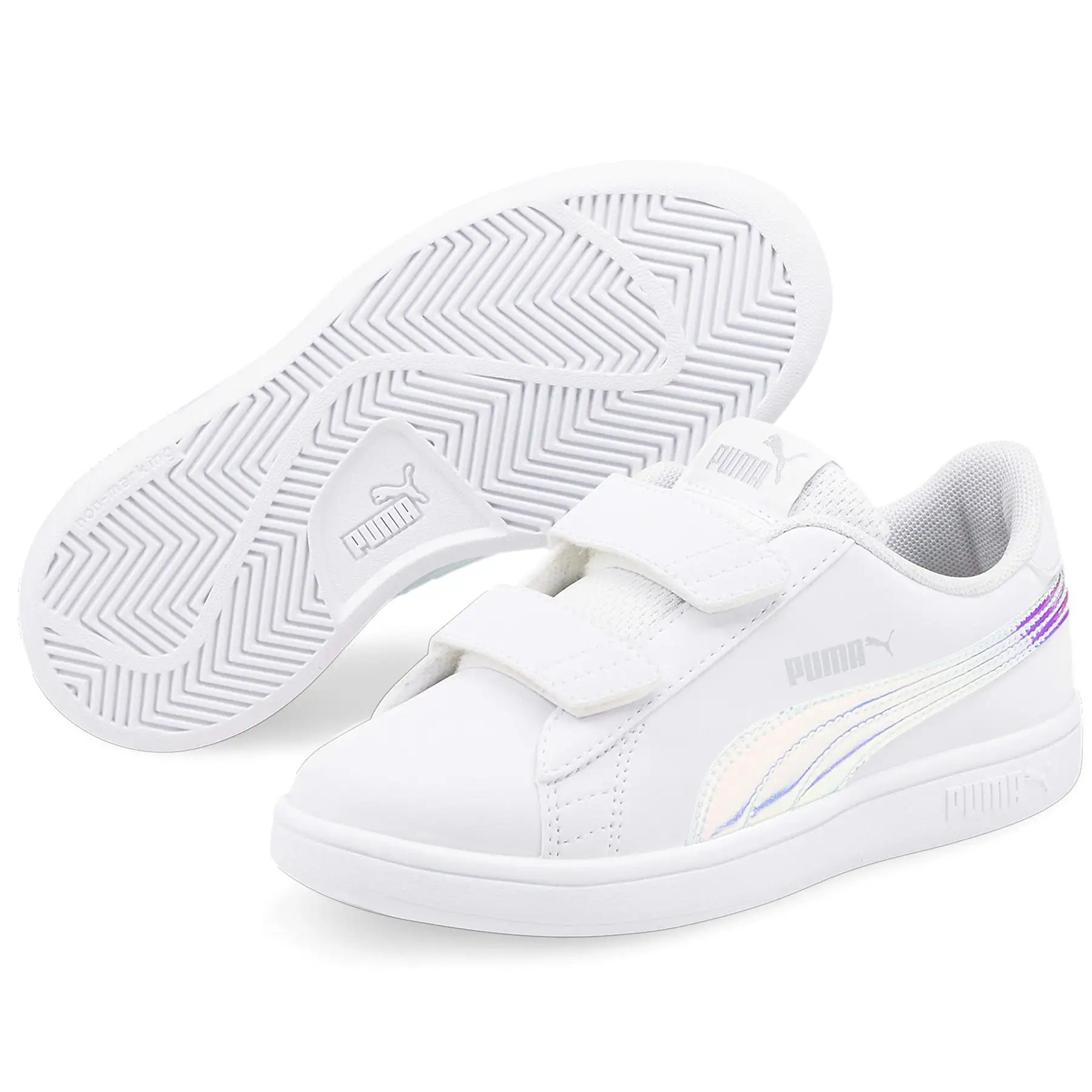 Zapatillas Puma Nias Urbanas Smash v2 Holo V PS | 385575-01